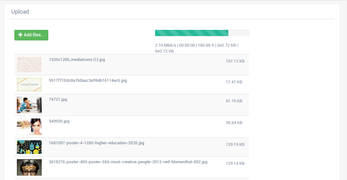 Easy Files Uploader and Manager