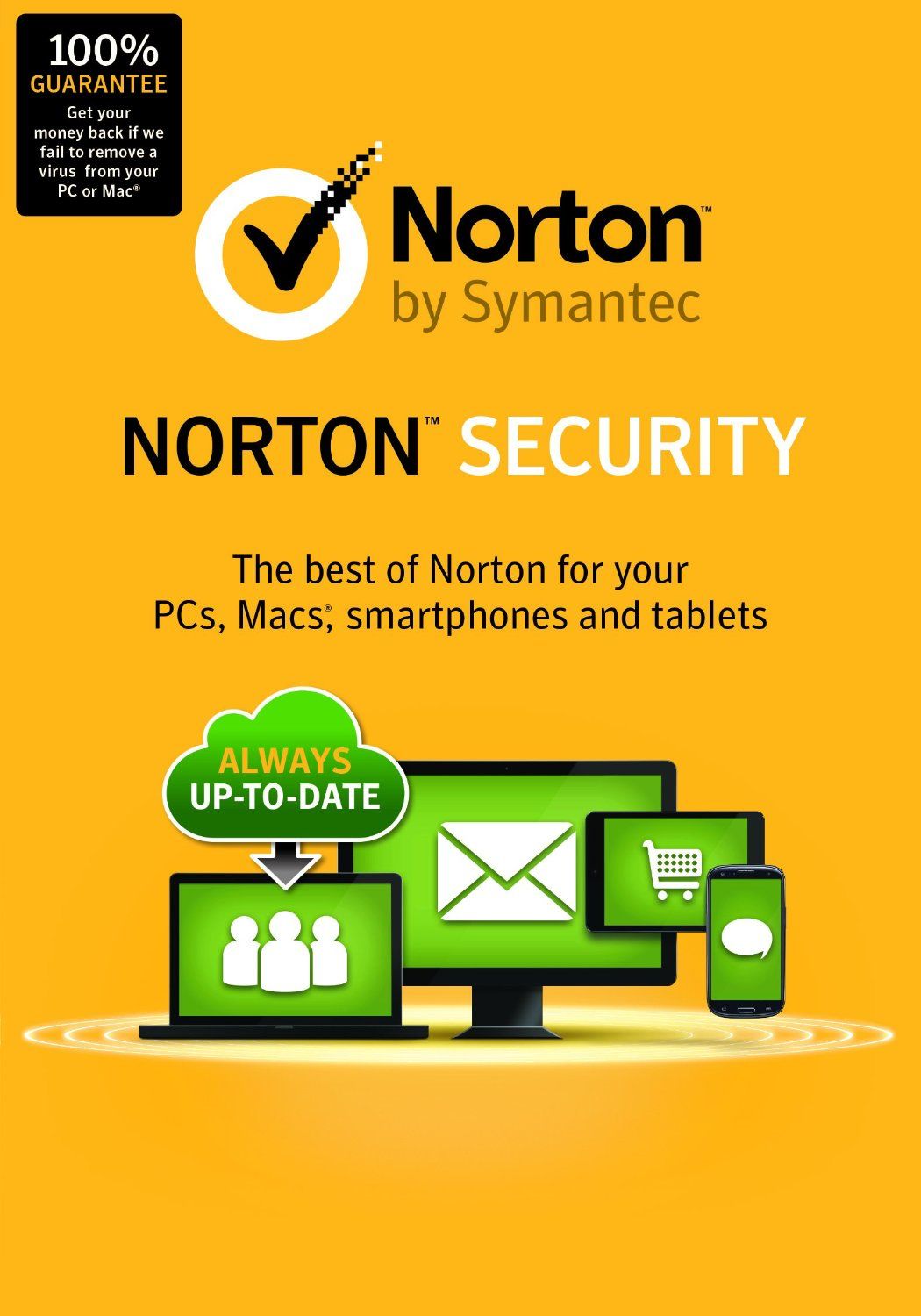 Norton Security Standard, Deluxe, and Premium Software on Perfection