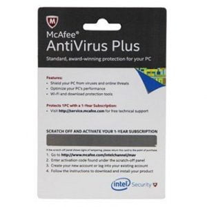 Mcafee Antivirus Plus