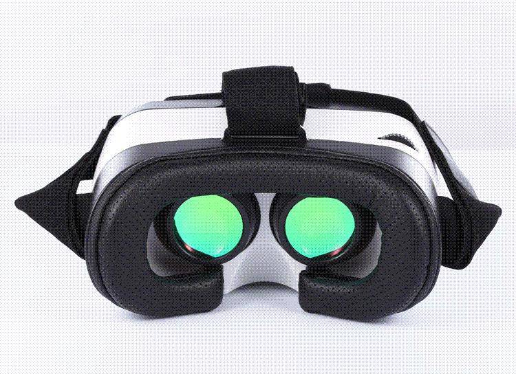 original vr box ultra hd green light glass