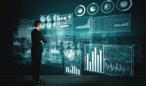 big data technology business finance concept 0 1
