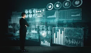 big data technology business finance concept 0